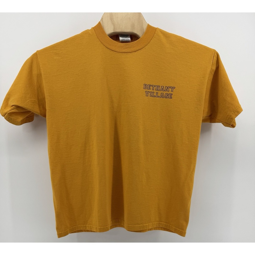 Vintage 90s Fruit of the Loom Bethany Village Team Member T-Shirt Size XL
